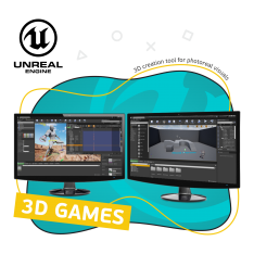 Unreal Engine 4. Игровой движок - КИБЕРшкола программирования для детей, компьютерные курсы для школьников, начинающих и подростков - KIBERone г. Боровичи