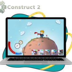 Construct 2 — Создай свой первый платформер! - КИБЕРшкола программирования для детей, компьютерные курсы для школьников, начинающих и подростков - KIBERone г. Боровичи