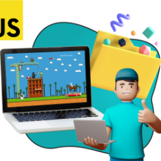 Программирование на JavaScript. Учимся создавать игры! - КИБЕРшкола программирования для детей, компьютерные курсы для школьников, начинающих и подростков - KIBERone г. Боровичи