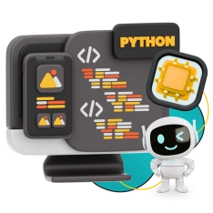 Мой первый сайт с мозгами: Python + AI - КИБЕРшкола программирования для детей, компьютерные курсы для школьников, начинающих и подростков - KIBERone г. Боровичи