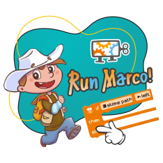 Run Marco - КИБЕРшкола программирования для детей, компьютерные курсы для школьников, начинающих и подростков - KIBERone г. Боровичи