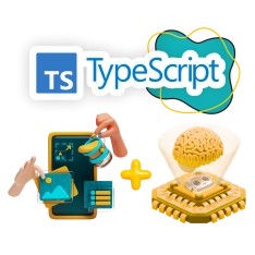 TypeScript + AI: создаём умные веб-приложения - КИБЕРшкола программирования для детей, компьютерные курсы для школьников, начинающих и подростков - KIBERone г. Боровичи