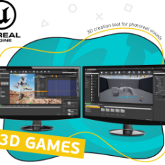 Unreal Engine 4. Игровой движок - КИБЕРшкола программирования для детей, компьютерные курсы для школьников, начинающих и подростков - KIBERone г. Боровичи