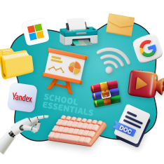 Цифровая база для школьника - КИБЕРшкола программирования для детей, компьютерные курсы для школьников, начинающих и подростков - KIBERone г. Боровичи