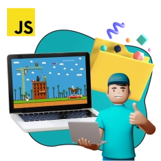 JavaScript + AI. Проектное обучение + геймификация + AI-помощники - КИБЕРшкола программирования для детей, компьютерные курсы для школьников, начинающих и подростков - KIBERone г. Боровичи