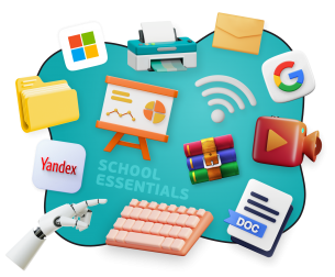 Цифровая база для школьника - КИБЕРшкола программирования для детей, компьютерные курсы для школьников, начинающих и подростков - KIBERone г. Боровичи