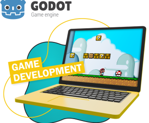 Godot.  Основа создания легендарных игр - КИБЕРшкола программирования для детей, компьютерные курсы для школьников, начинающих и подростков - KIBERone г. Боровичи